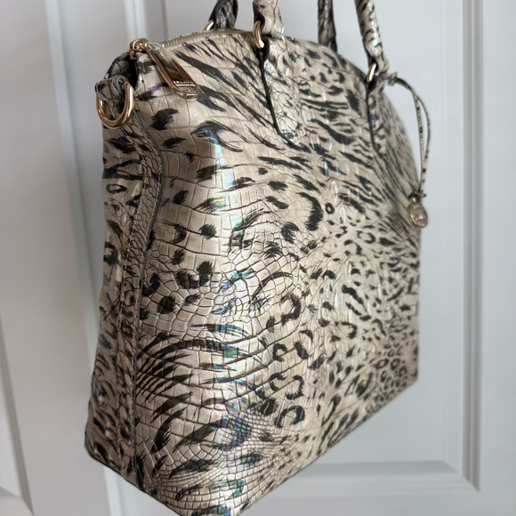 Brahmin Large Duxbury Satchel Obsession Melbourne Leather - Picture 4 of 8